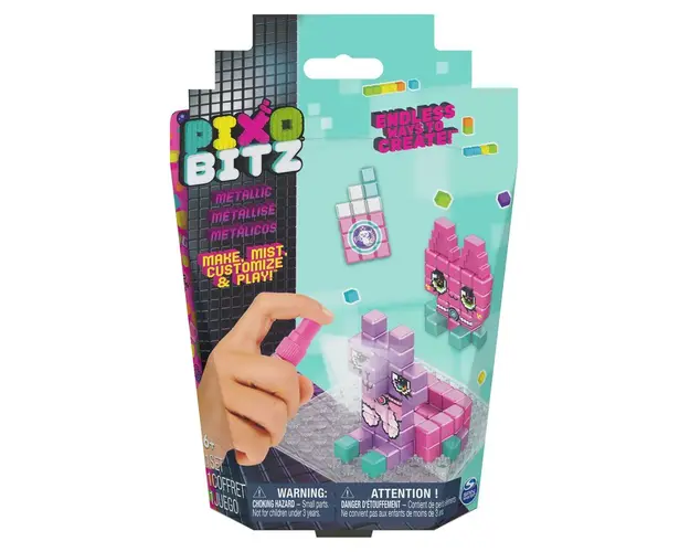 Set de creatie Pixo Bitz Rezerva Metalic