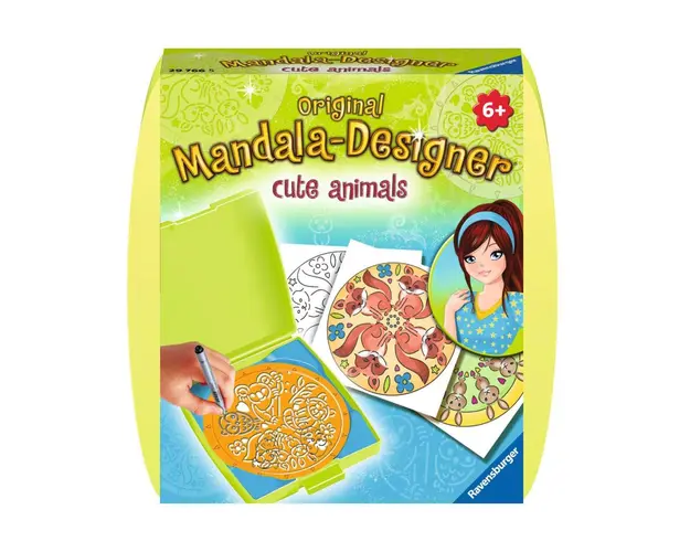 Set de creatie Ravensburger Mini Mandala cu Animale
