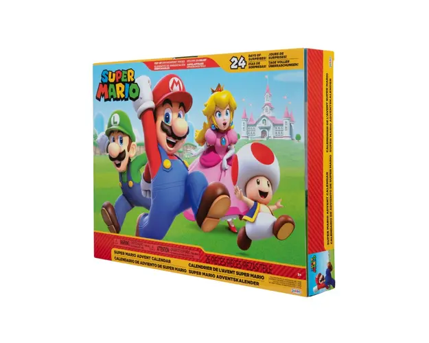 Set de joaca Calendar cu surprize Nintendo Mario Regatul Ciupercilor