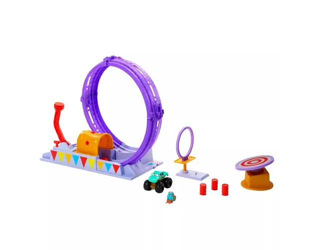 Set de joaca Cars on the Road Pista pentru Salturi Showtime Loop
