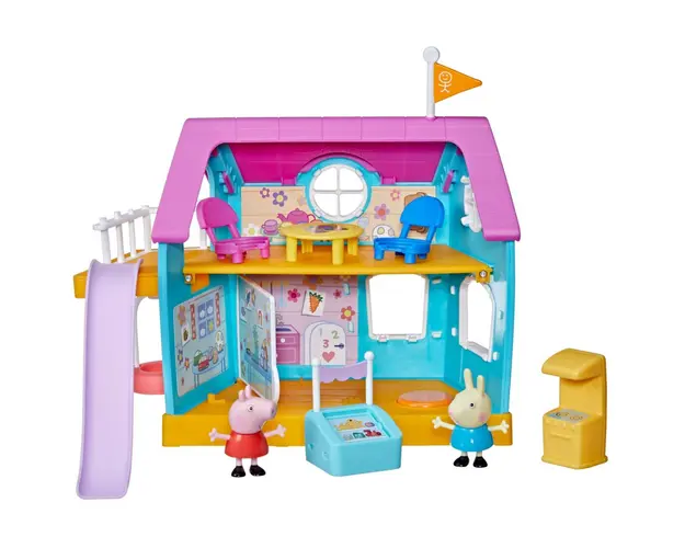 Set de joaca cu 2 figurine Hasbro Peppa Pig Clubhouse