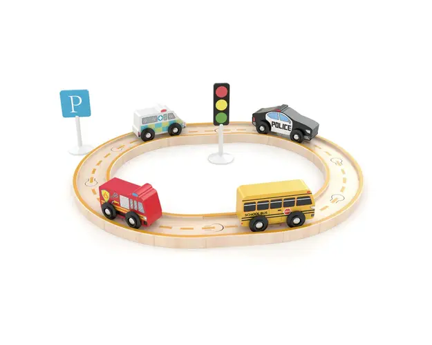 Set de joaca cu masini Metropolis Jadore