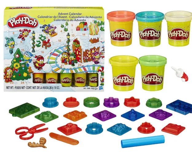 Set de joaca cu plastilina Hasbro Play Doh Advent Calendar
