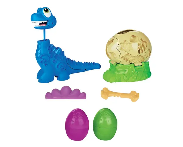 Set de joaca cu plastilina si brontozaur Play Doh Dino Crew