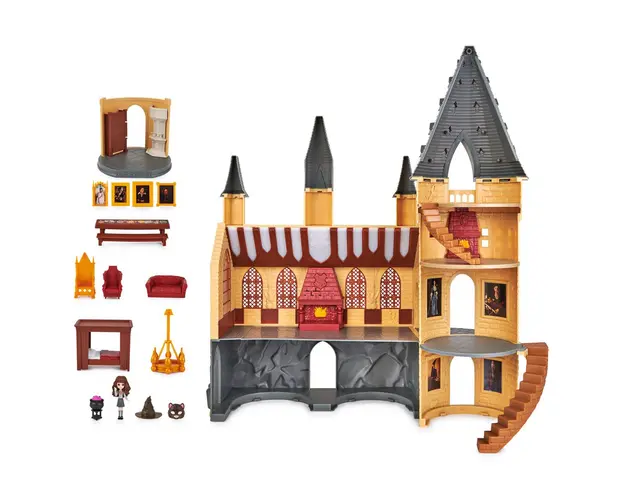 Set de joaca Harry Potter Castelul Hogwarts cu figurina Hermione