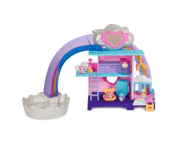 Set de joaca Incubator cu 4 figurine Hatchimals Alive