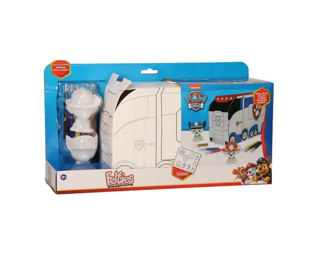 Set de pictura din carton Paw Patrol Camionul de Salvare
