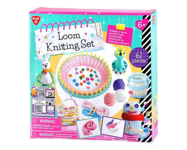 Set de tricotat PlayGo Center Knitting