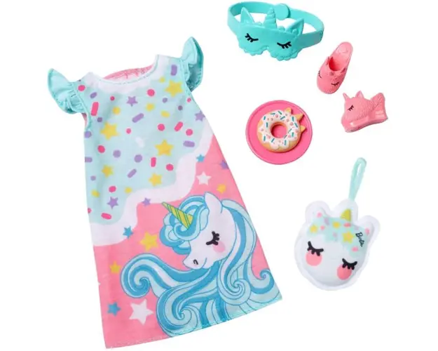 Set hainute cu accesorii Barbie My First Barbie Clothes