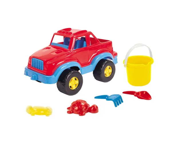 Set jucarii de plaja cu camion Dolu 48 cm