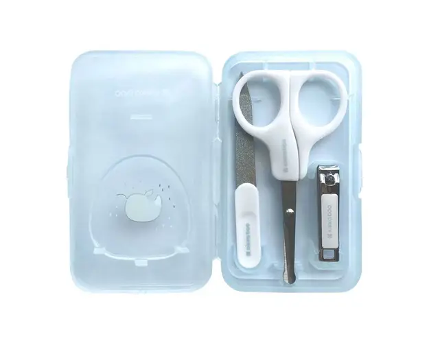 Set manichiura bebelusi 3 piese Kikka Boo Savanna albastru