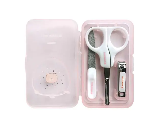 Set manichiura bebelusi 3 piese Kikka Boo Savanna roz