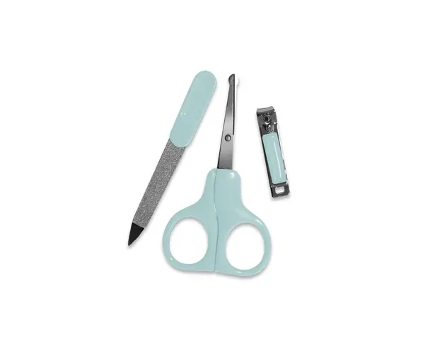 Set manichiura bebelusi 3 piese Lorelli Albastru