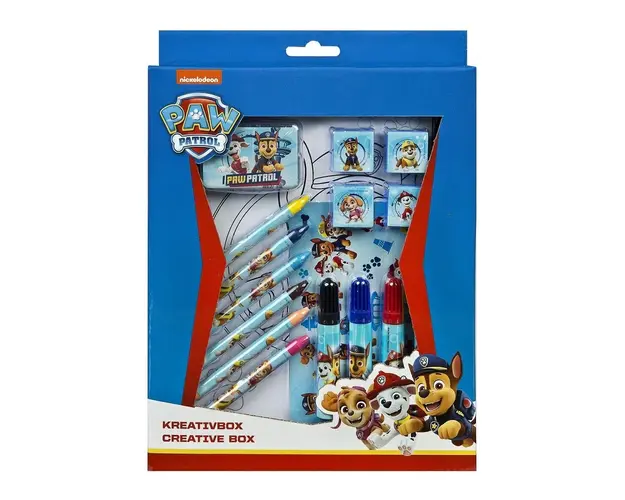 Set pentru desen Undercover Paw Patrol Creative Box