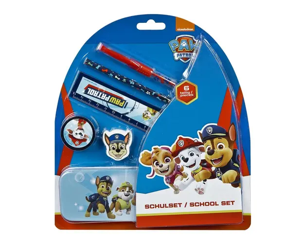 Set pentru scoala Patrula Catelusilor 6 piese