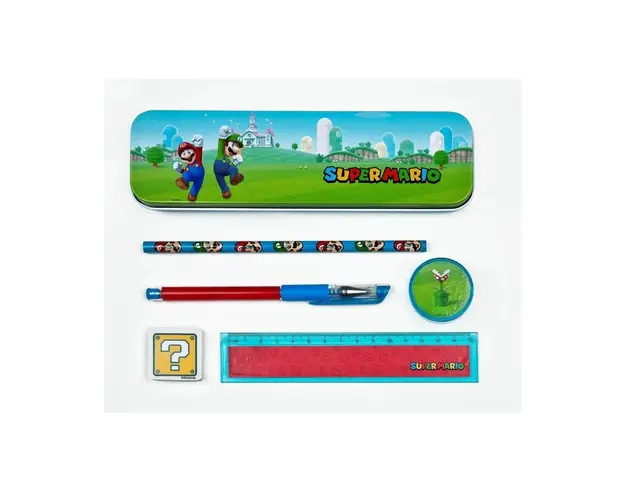 Set pentru scoala Undercover Super Mario 6 piese