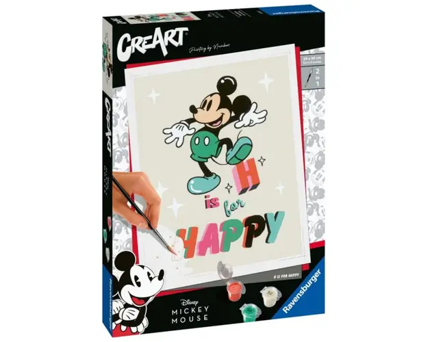 Set pictura pe numere Ravensburger CreArt Mickey