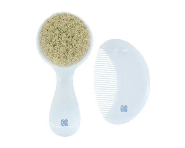 Set pieptene si perie Kikka Boo Savana Albastru