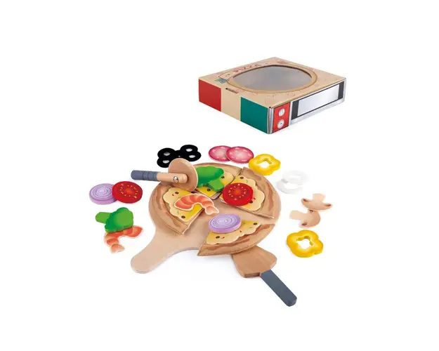 Set Pizza din lemn Hape Perfect Pizza H3173