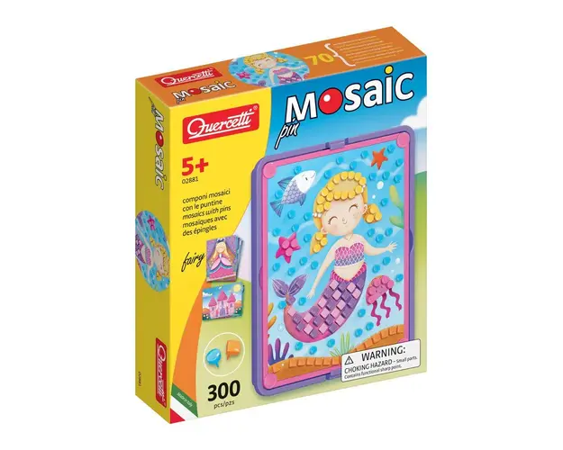 Set Quercetti Mosaic Pin Fairy 300 piese