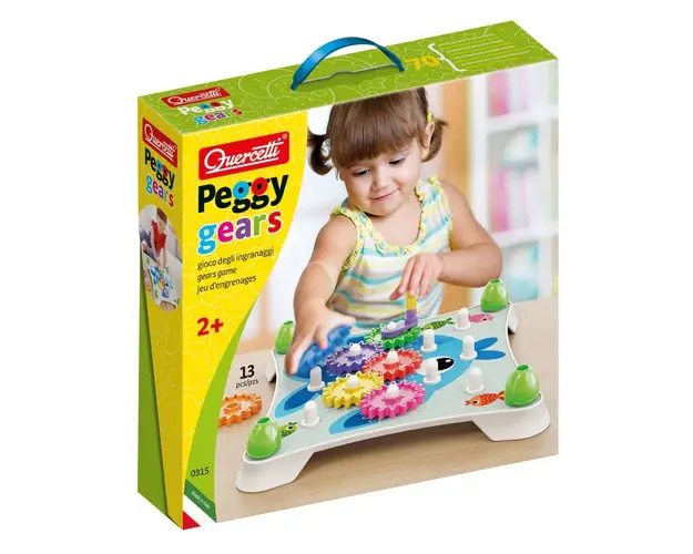 Set Quercetti Peggy Gears 13 piese