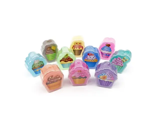 Set slime cu accesorii CrazArt Cupcake Collection