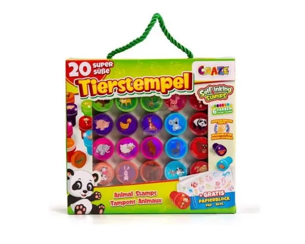 Set stampile animale Craze CRZ17784