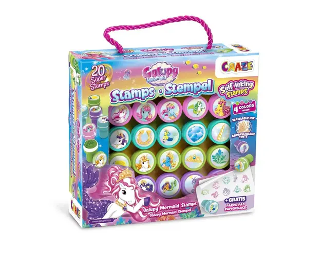 Set stampile Sirena Craze Galupy CRZ47446