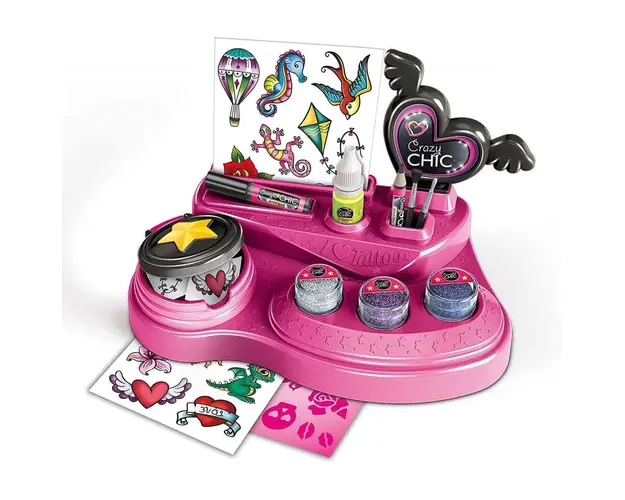 Set tatuaje temporare Crazy Chic Crazy Tattoo