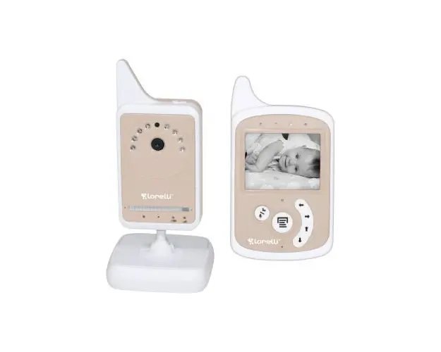 Sistem monitorizare audio-video bebelusi, digital Lorelli beige
