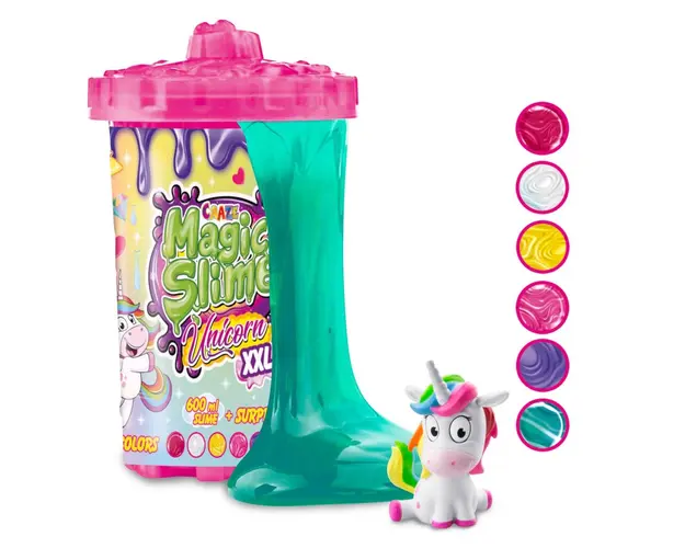 Slime Magic XXL 600 ml cu surpriza unicorn Craze