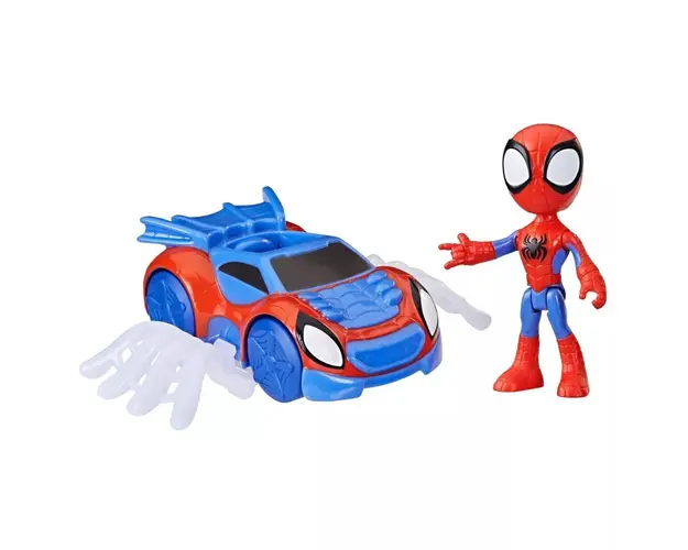 Figurina cu vehicul Spidey and his Amazing Friends