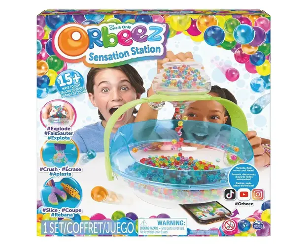 Studio cu 2000 bile colorate Orbeez Challenge