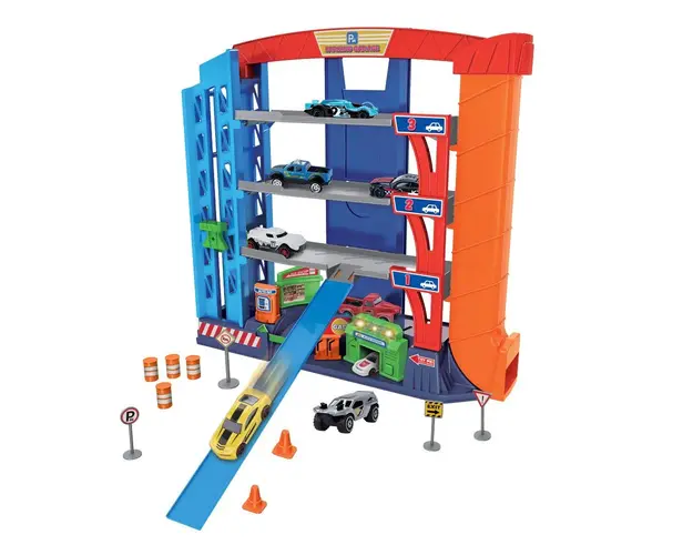 Super Garaj cu 4 niveluri si masinute Super Parking
