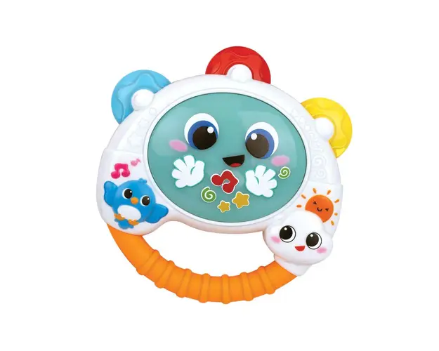 Tamburina cu sunete si lumini Winfun Baby Shaker