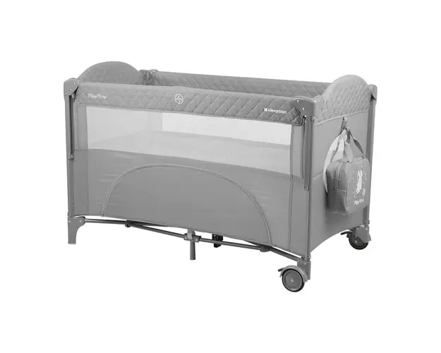 Tarc cu 2 niveluri Kikka Boo Milky Way 2023 Grey