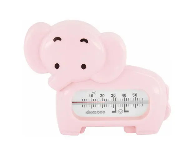 Termometru pentru baie Kikka Elephant Pink