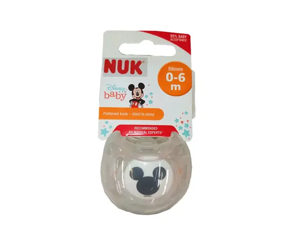 Suzeta silicon Nuk Mickey 0-6 luni