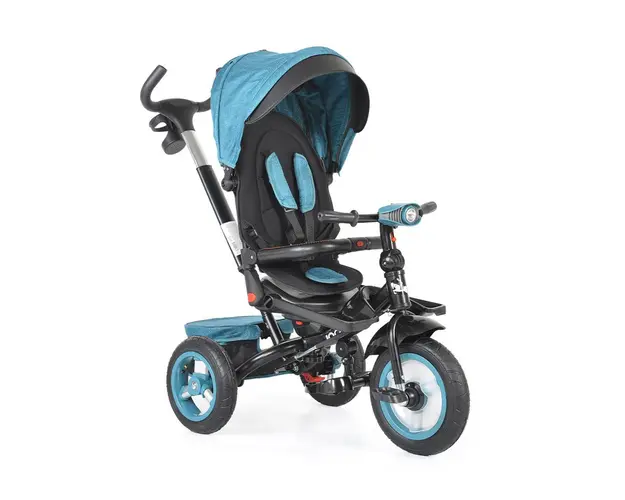 Tricicleta cu muzica Moni Byox Jockey Turcoaz