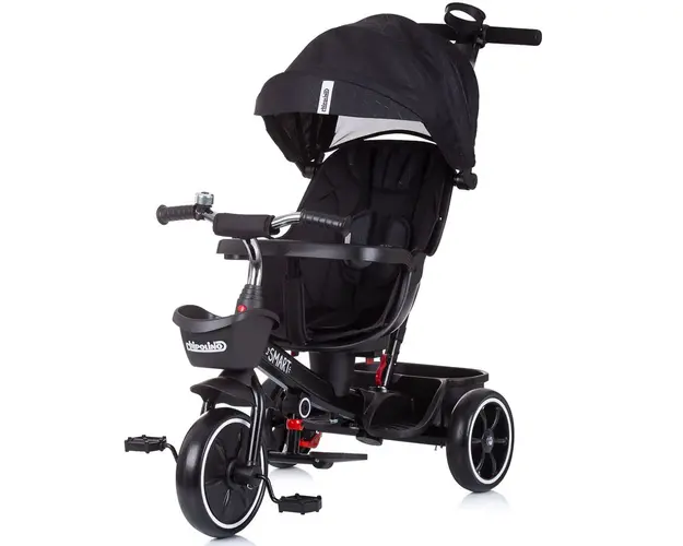 Tricicleta cu scaun rotativ Chipolino Smart 360 Negru