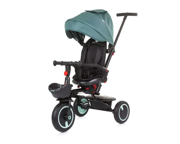 Tricicleta pliabila cu scaun reversibil 360 Chipolino Quick Fold 2023 Aloe