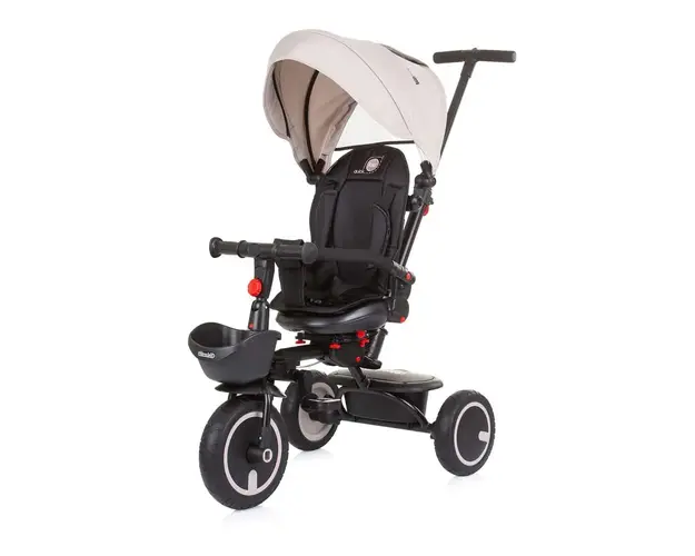 Tricicleta pliabila cu scaun reversibil 360 Chipolino Quick Fold 2023 Sand