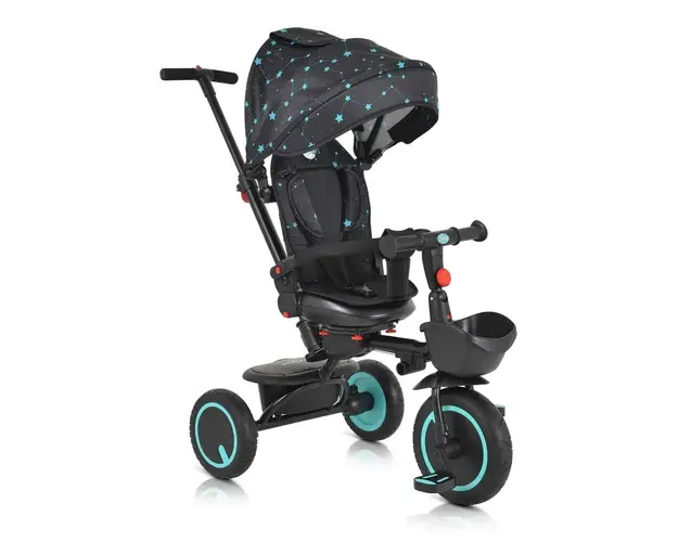 Tricicleta pliabila cu sezut reversibil Byox Orion Albastru