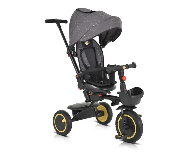 Tricicleta pliabila cu sezut reversibil Byox Orion Gri