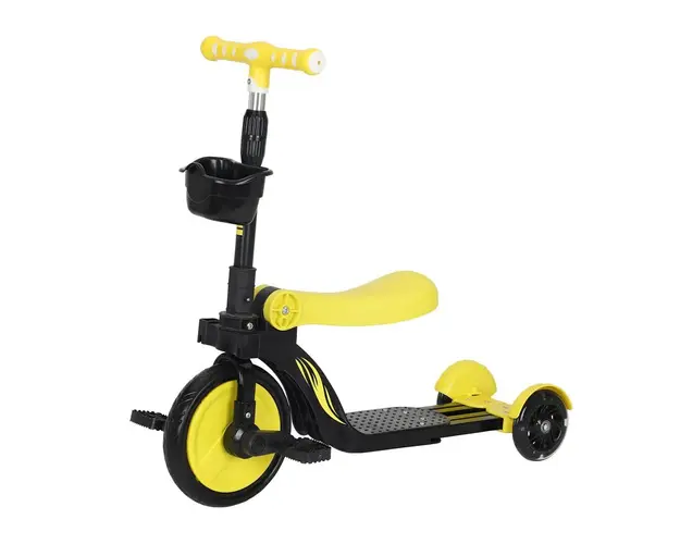 Trotineta 4 in 1 Ocie Galbena