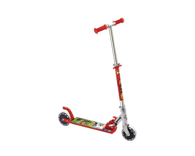 Trotineta pliabila cu 2 roti unisex peste 2 ani Mondo Paw Patrol rosu