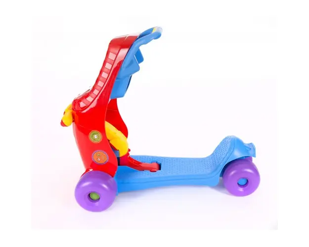 Trotineta si Ride-on pentru copii KikkaBoo Rosu si Albastru