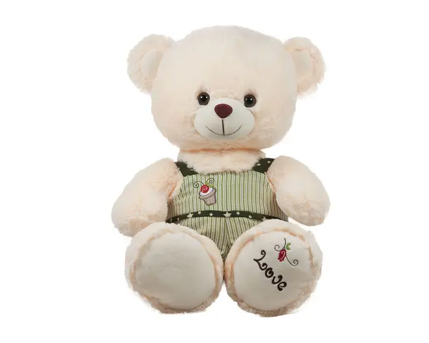 Ursulet de plus cu hainute Amek 42 cm