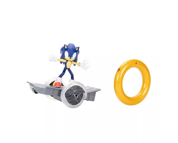 Vehicul cu telecomanda si roti luminoase Sonic Movie