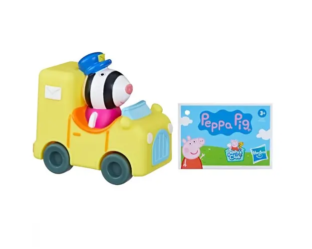Masinuta cu mini figurina Hasbro Peppa Pig